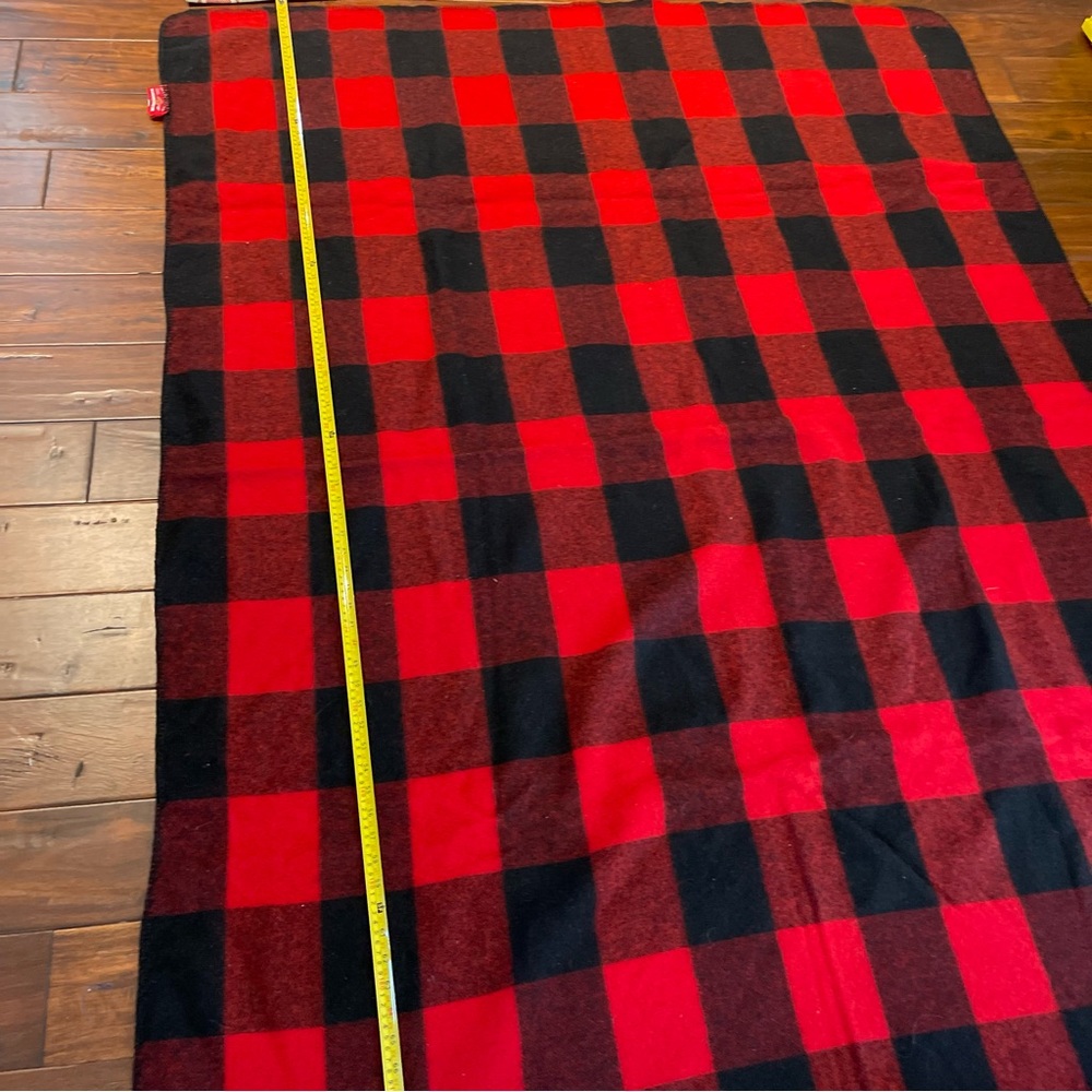 Marlboro Country Store Buffalo plaid Blanket 76” x 57”